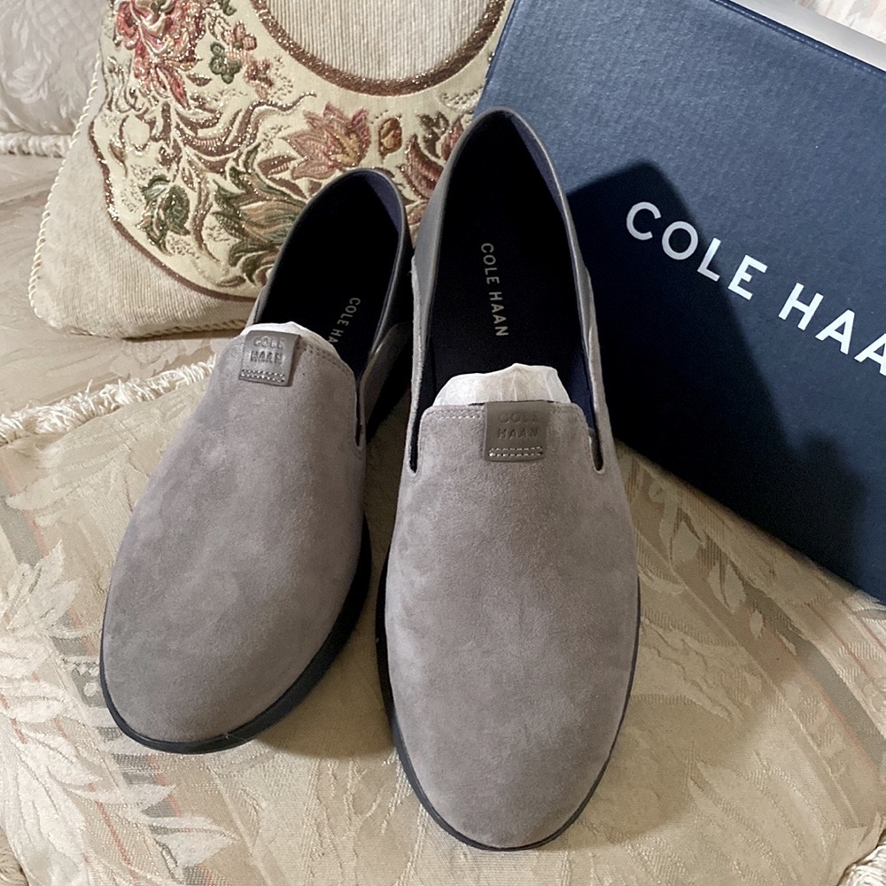Colehaan Suede Loafers 7.5